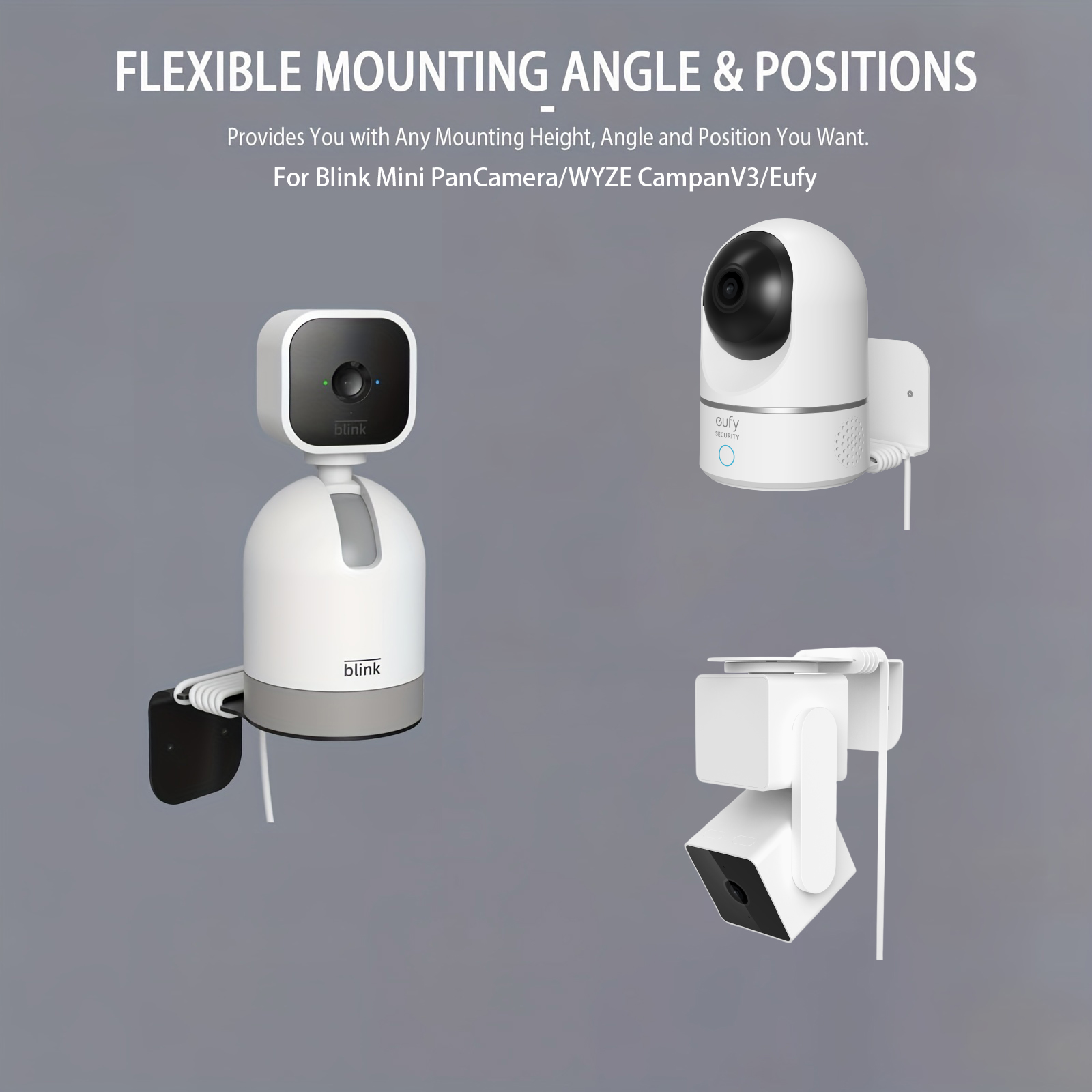 Eufy Camera E220 - Подходит для Blink Mini PanCamera/WYZE CampanV3/Eufy