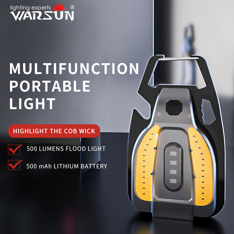 Power Outage Light - Фонарик-брелок Warsun G2, 500 люмен, с