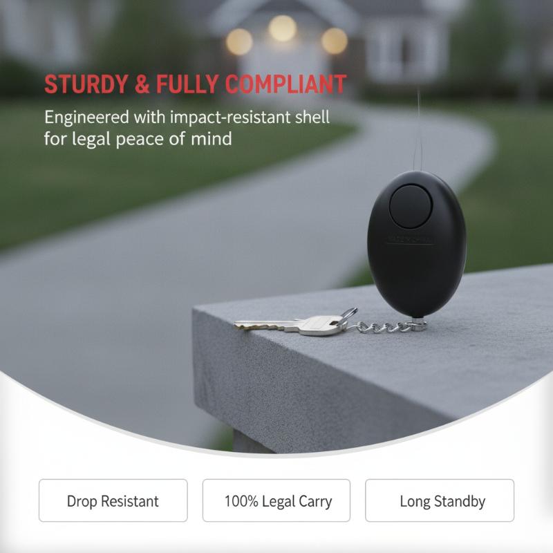 1 шт. громкая персональная сиг – обзор и цена Personal Alarm Keychain