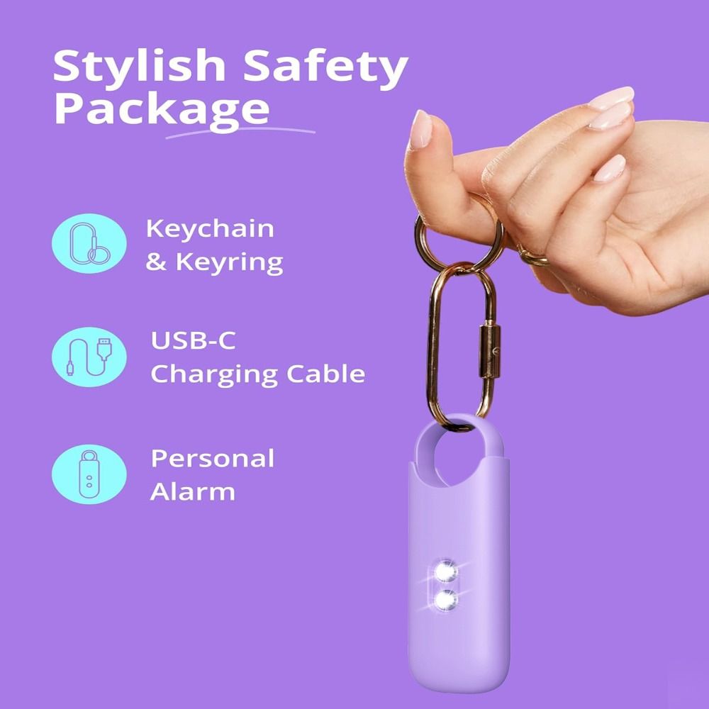 Персональная сигнализация для  – обзор и цена Personal Alarm Keychain